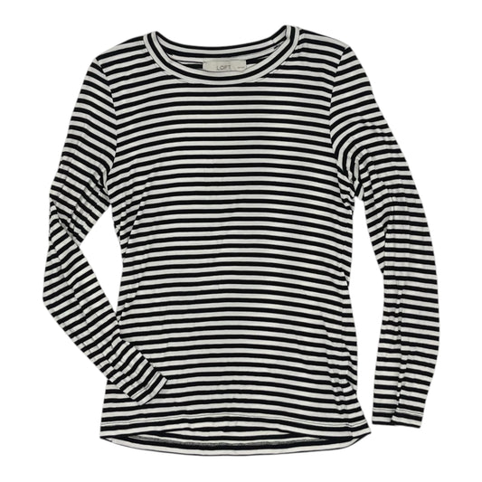 Top Ls By Loft In Black & White, Size:Lp