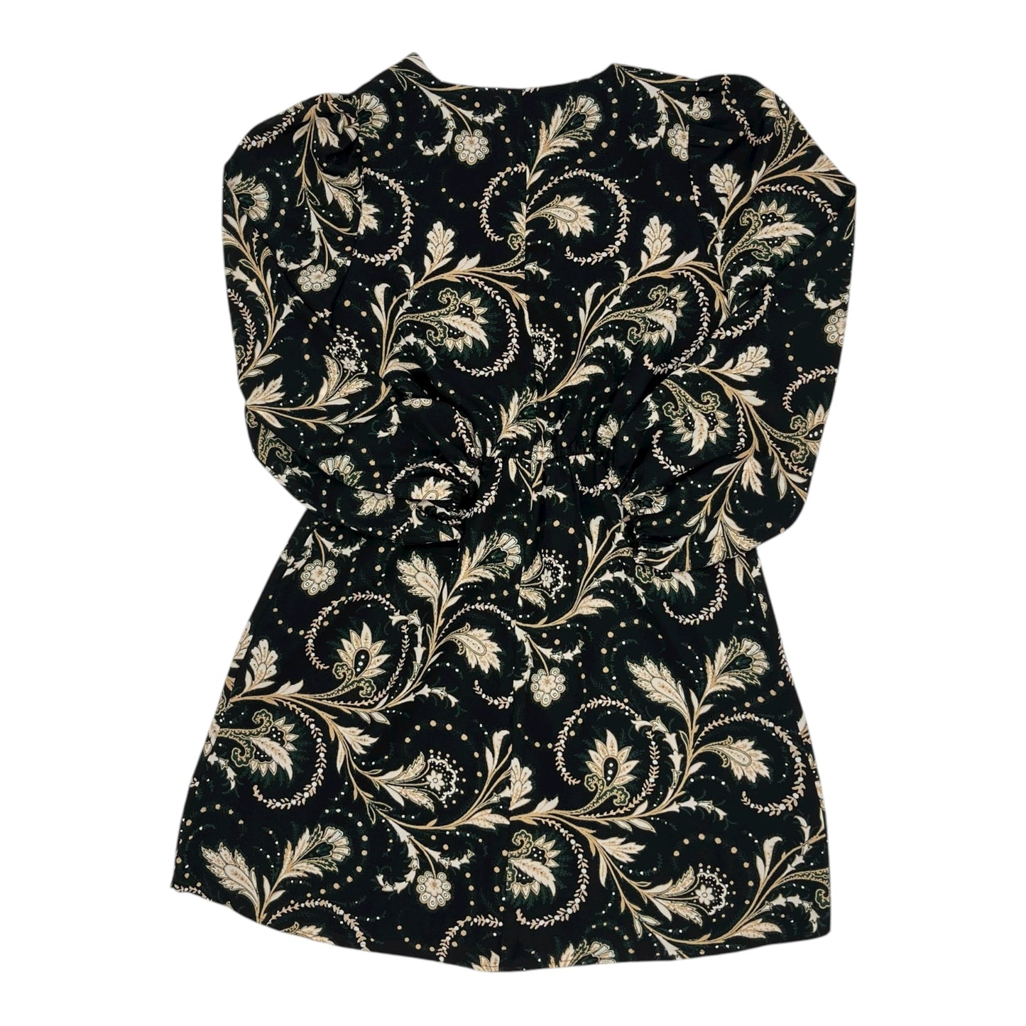 Dress Party Short By Ann Taylor In Black & Cream, Size:Mp