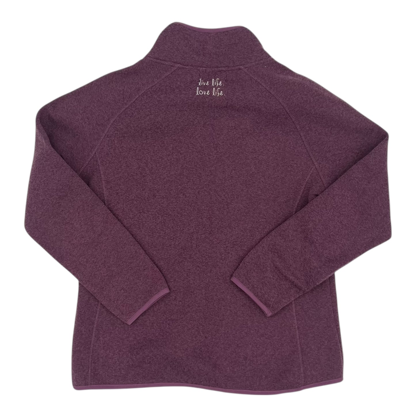 Athletic Fleece By Charlie Paige In Purple, Size:Xl