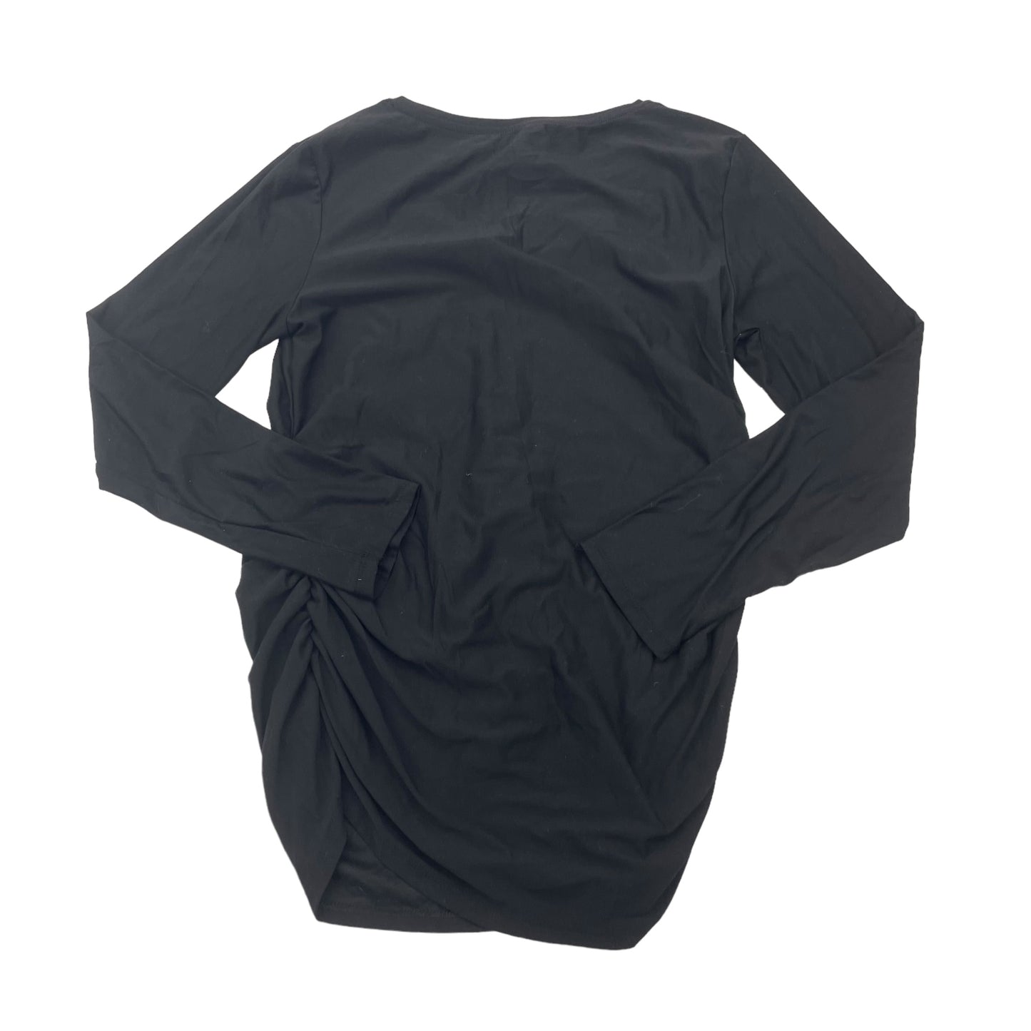 BLACK MAT TOP LS by TIME AND TRU Size:S