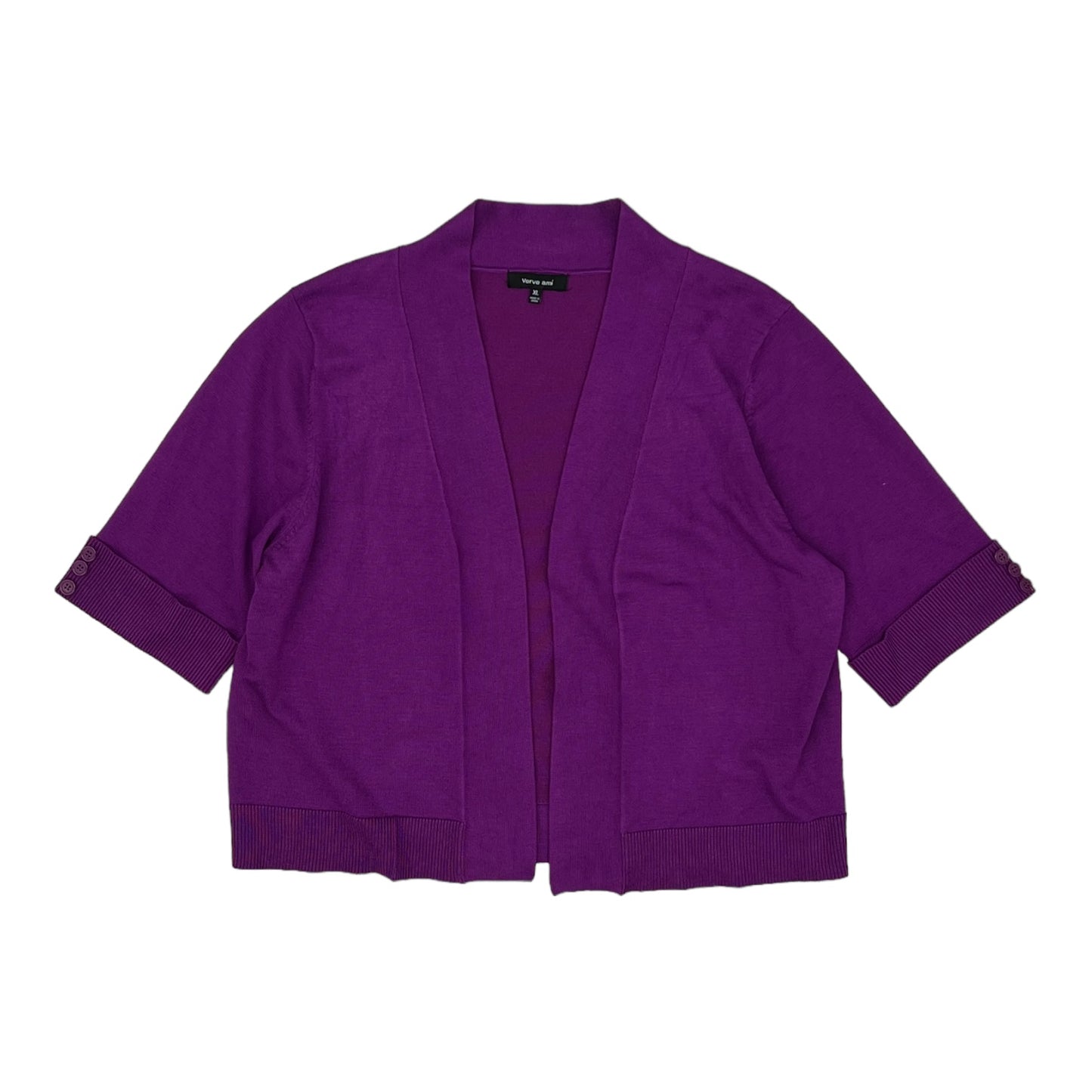 PURPLE CARDIGAN by VERVE AMI Size:XL