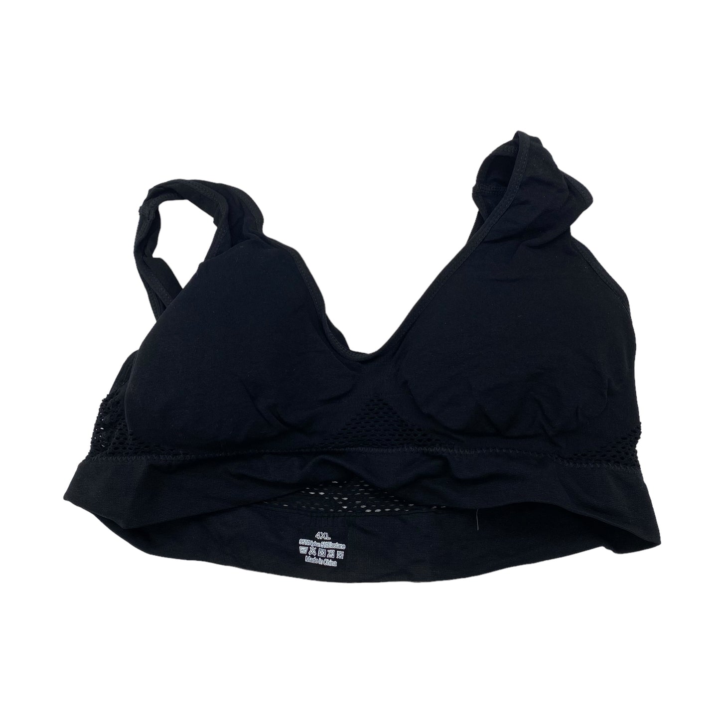 BLACK ATHLETIC BRA by CMF Size:4X