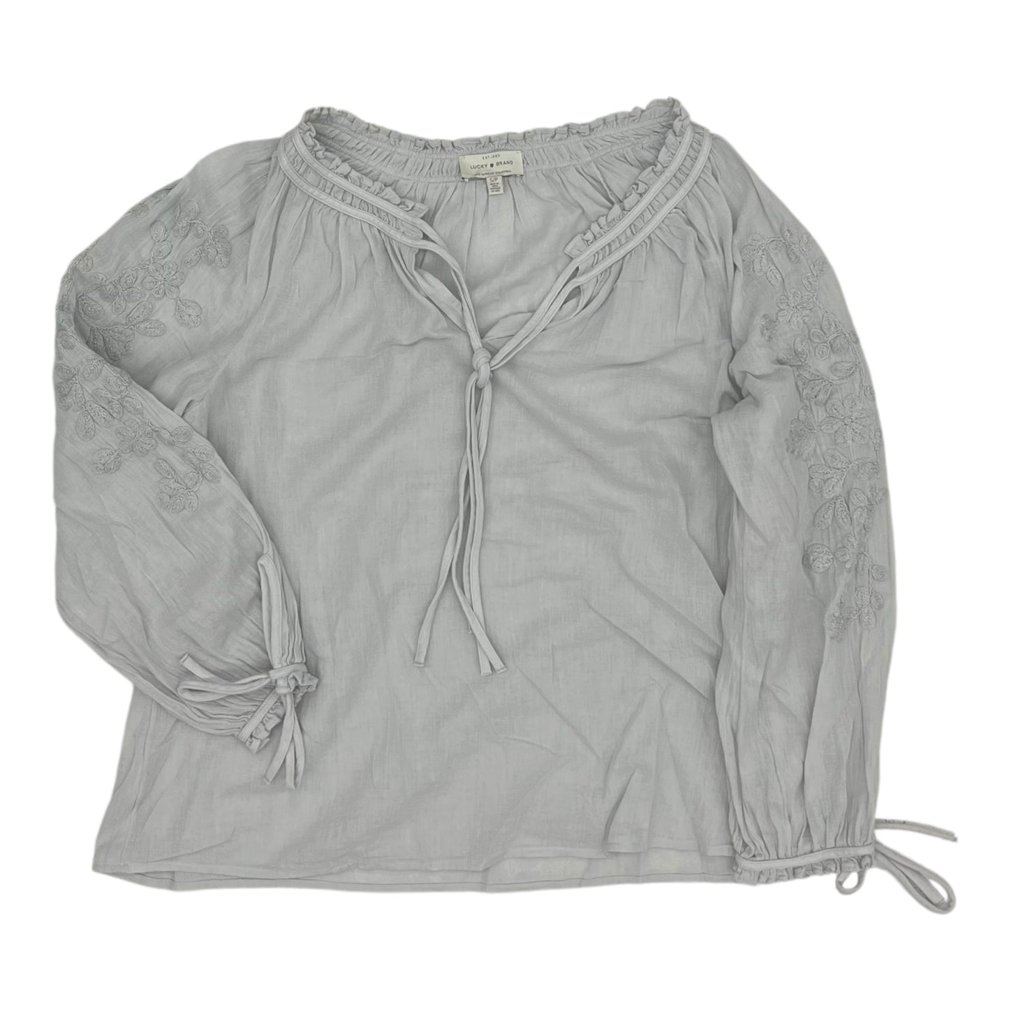 Top Ls By Lucky Brand In Grey, Size:S