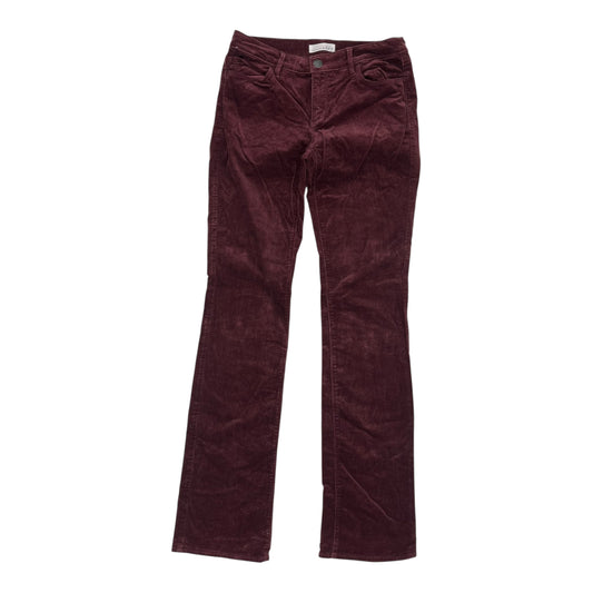 Pants Corduroy By Loft In Red, Size:4