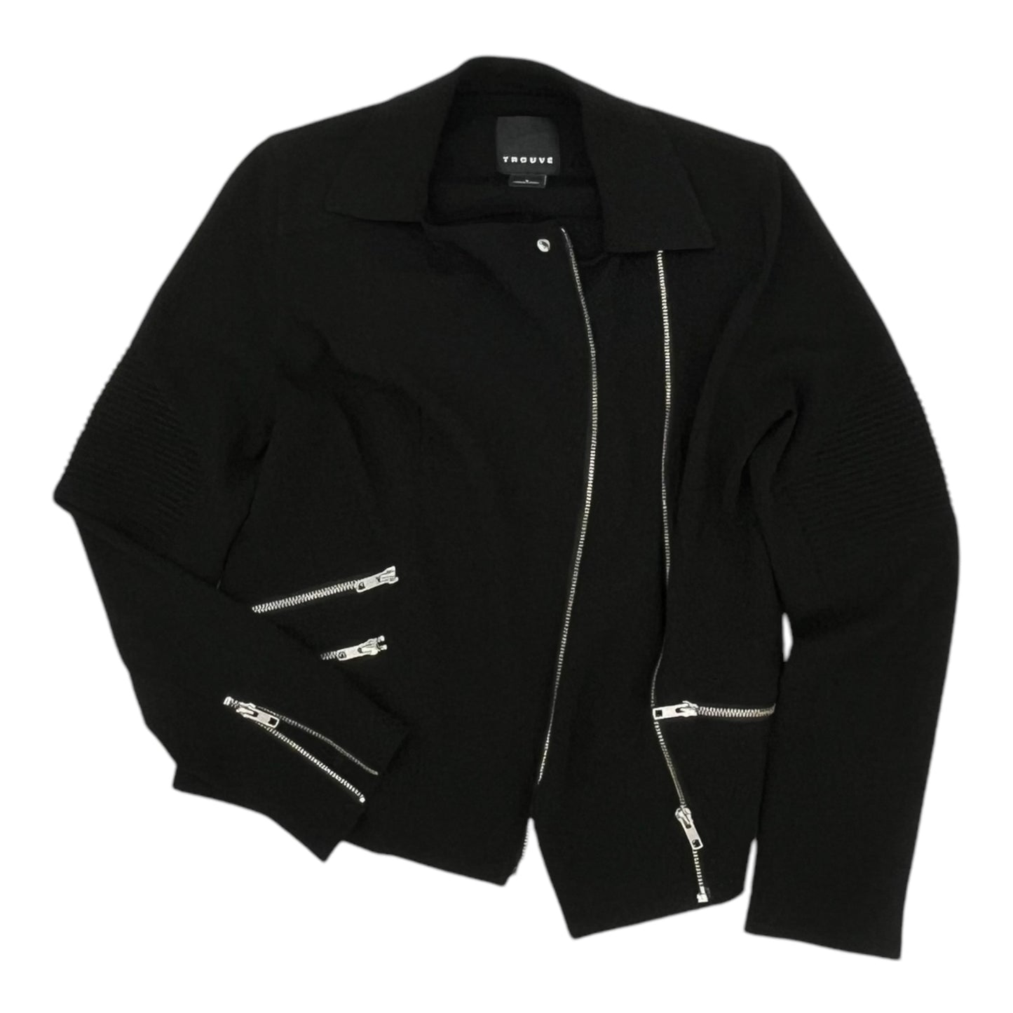 Jacket Moto By Trouve In Black, Size:S