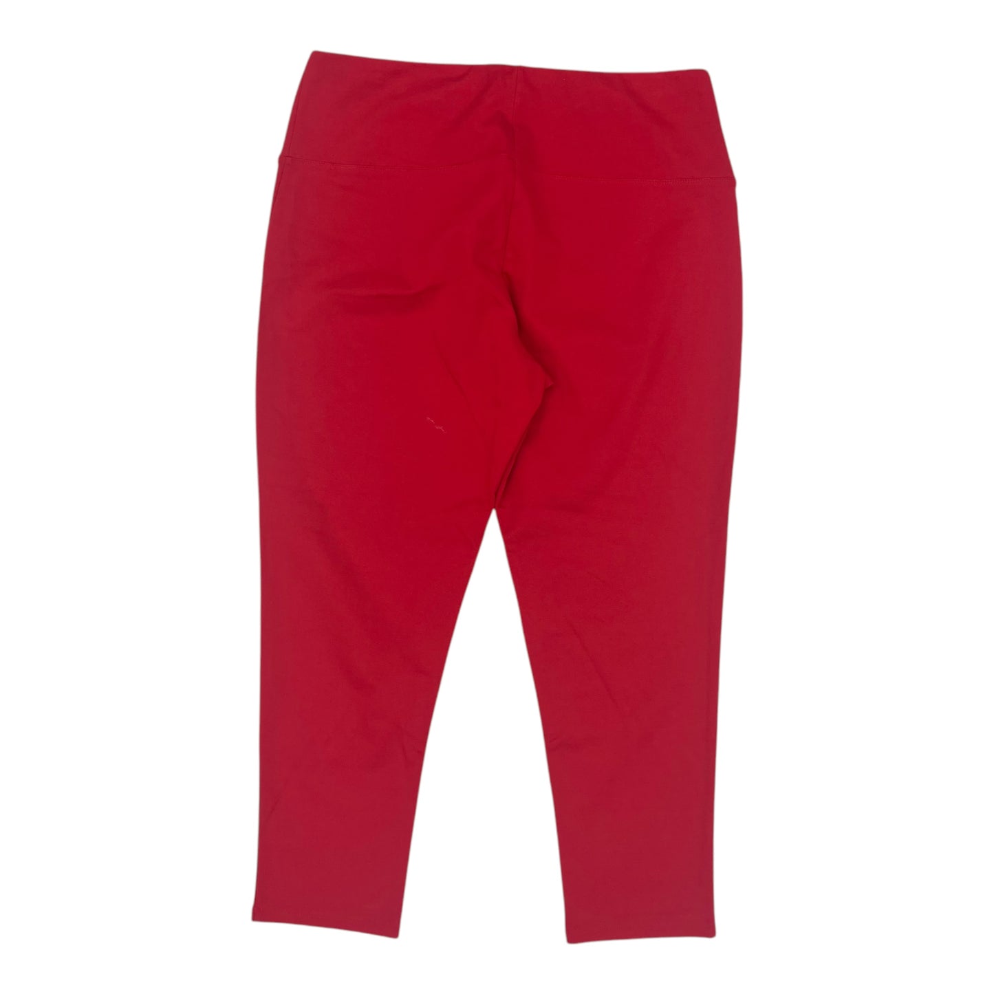 Pants Leggings By Jones And Co In Red, Size:2X