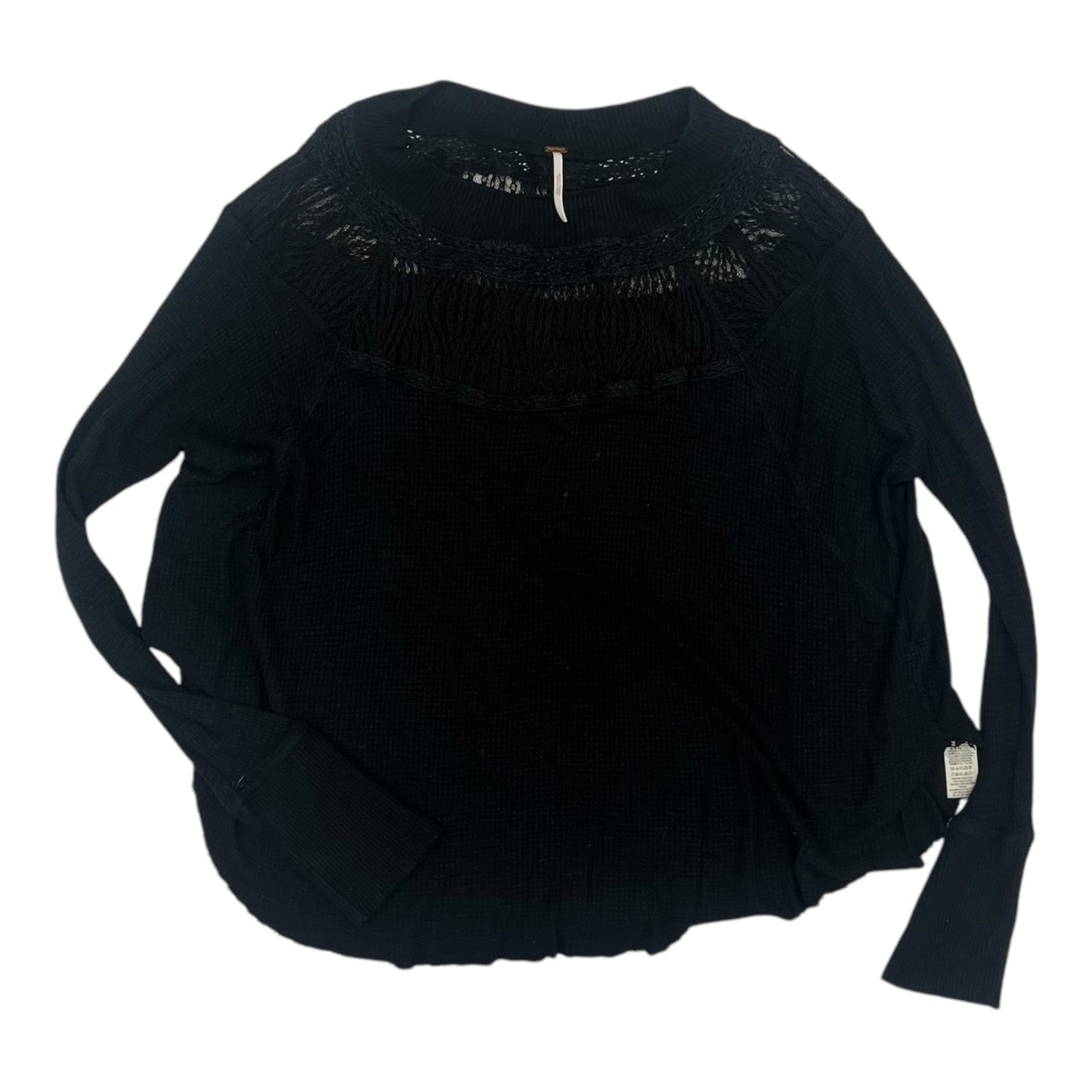 Top Ls By Free People In Black, Size:L