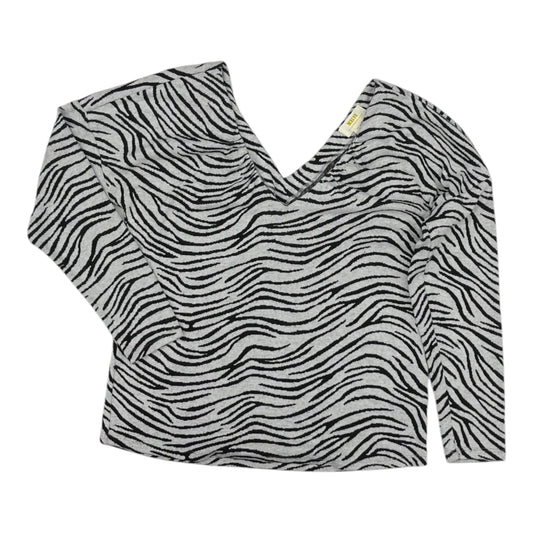 Top Ls By Maeve In Zebra Print, Size:S