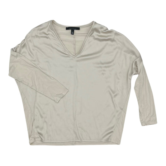 Blouse Ls By White House Black Market In Cream, Size:S