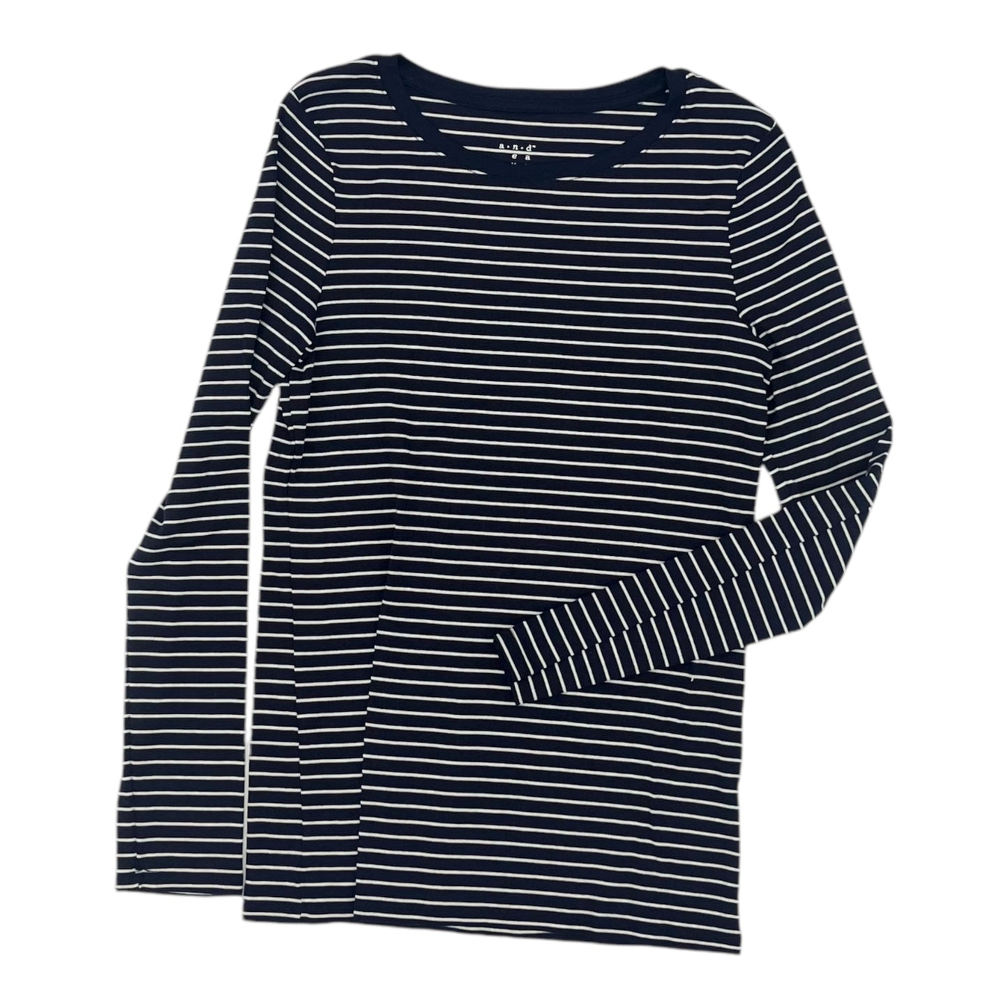 Top Ls By A New Day In Blue & White, Size:M