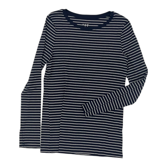 Top Ls By A New Day In Blue & White, Size:M