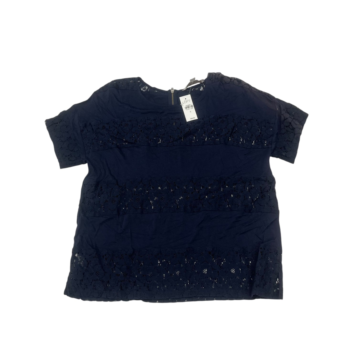 Top Ss By Loft In Navy, Size:S