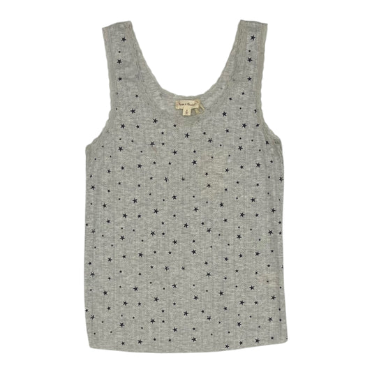 Top Sleeveless By Hem & Thread In Grey, Size:S