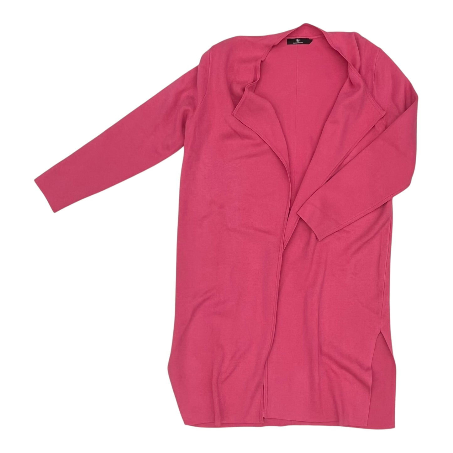 Sweater Cardigan By Clothes Mentor In Pink, Size:M