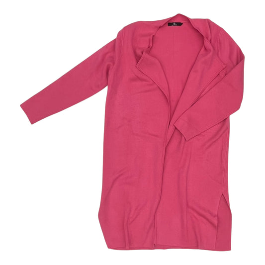 Sweater Cardigan By Clothes Mentor In Pink, Size:M