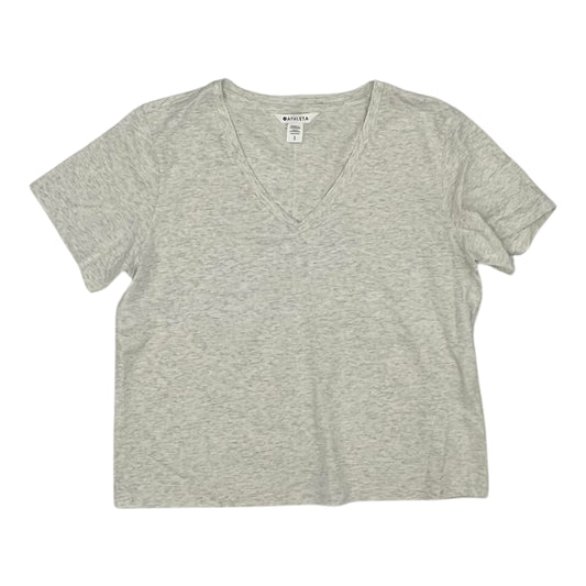 ATHLETIC TOP SS by ATHLETA In GREY, Size: S