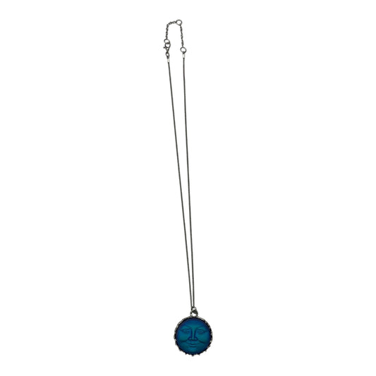 NECKLACE STATEMENT by    CLOTHES MENTOR In BLUE & SILVER