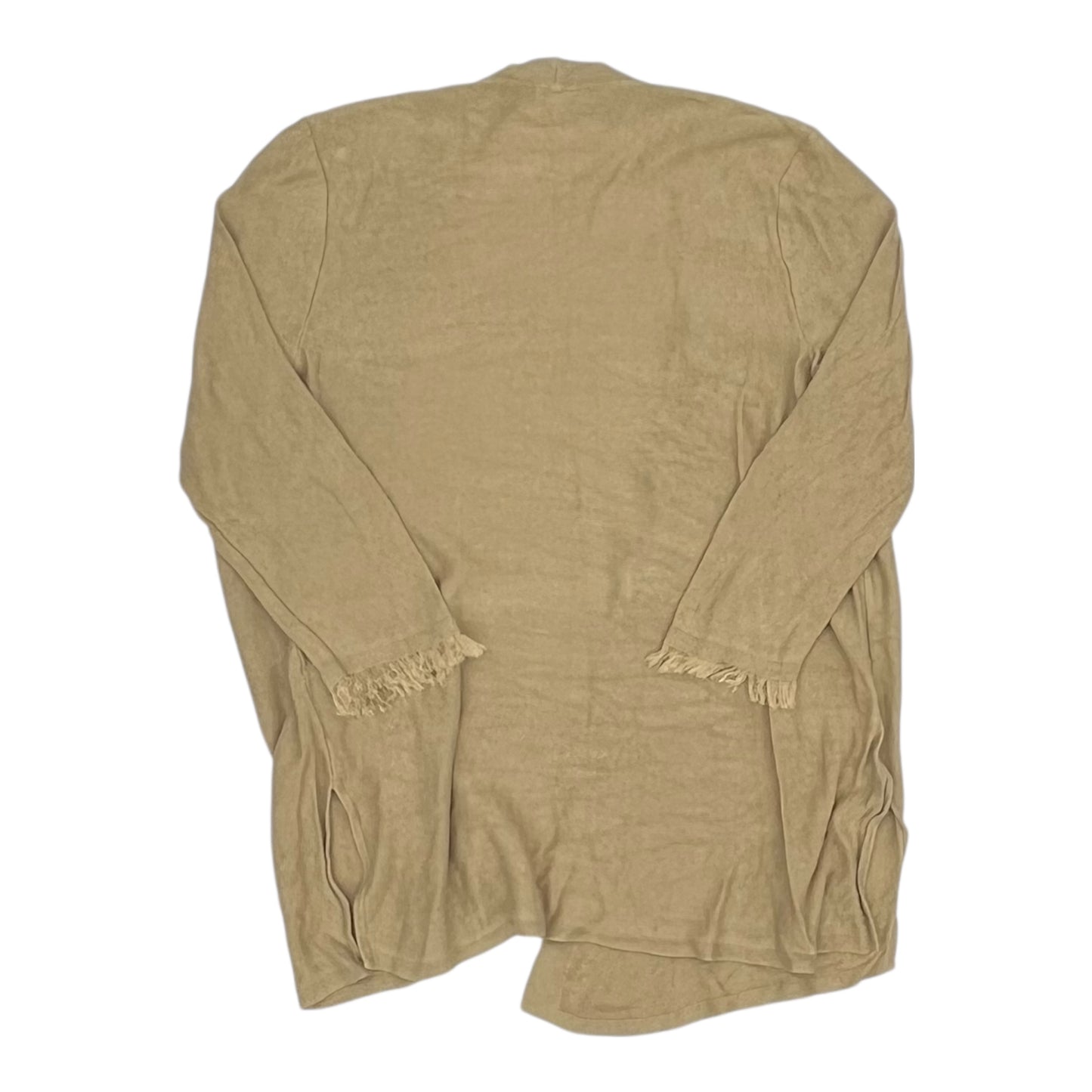 Cardigan By J. Jill In Tan, Size:Mp