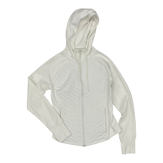 Athletic Jacket By Old Navy In White, Size:Xs