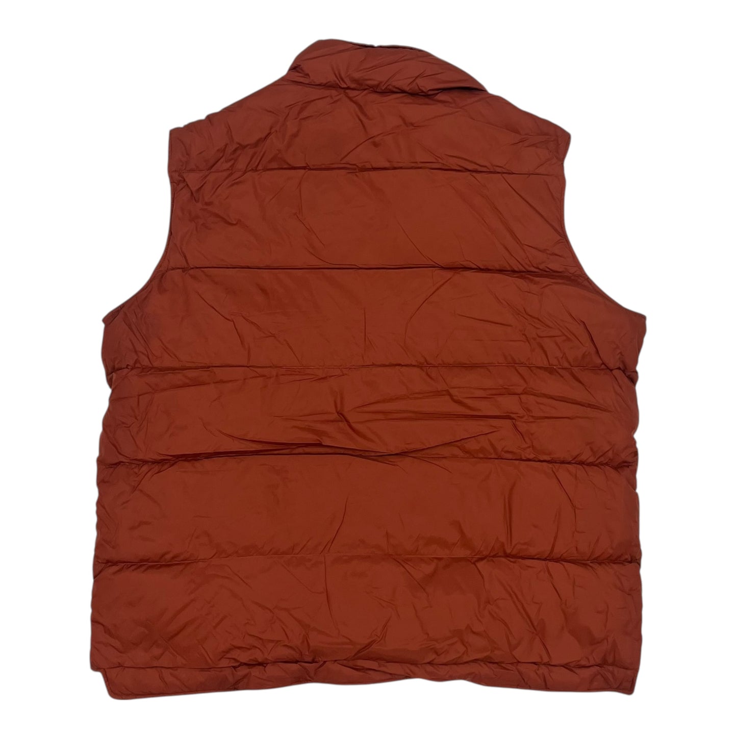Vest Puffer & Quilted By Lands End In Orange, Size:Xl
