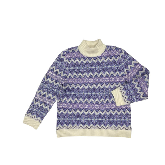 Sweater By Talbots In Purple, Size:Lp