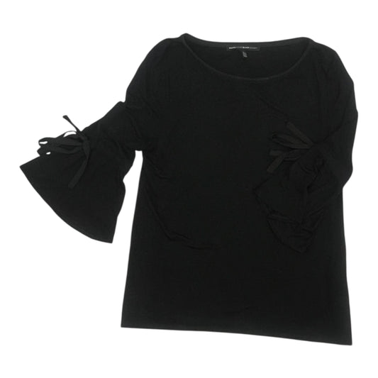 Top 3/4 Sleeve By White House Black Market In Black, Size:M
