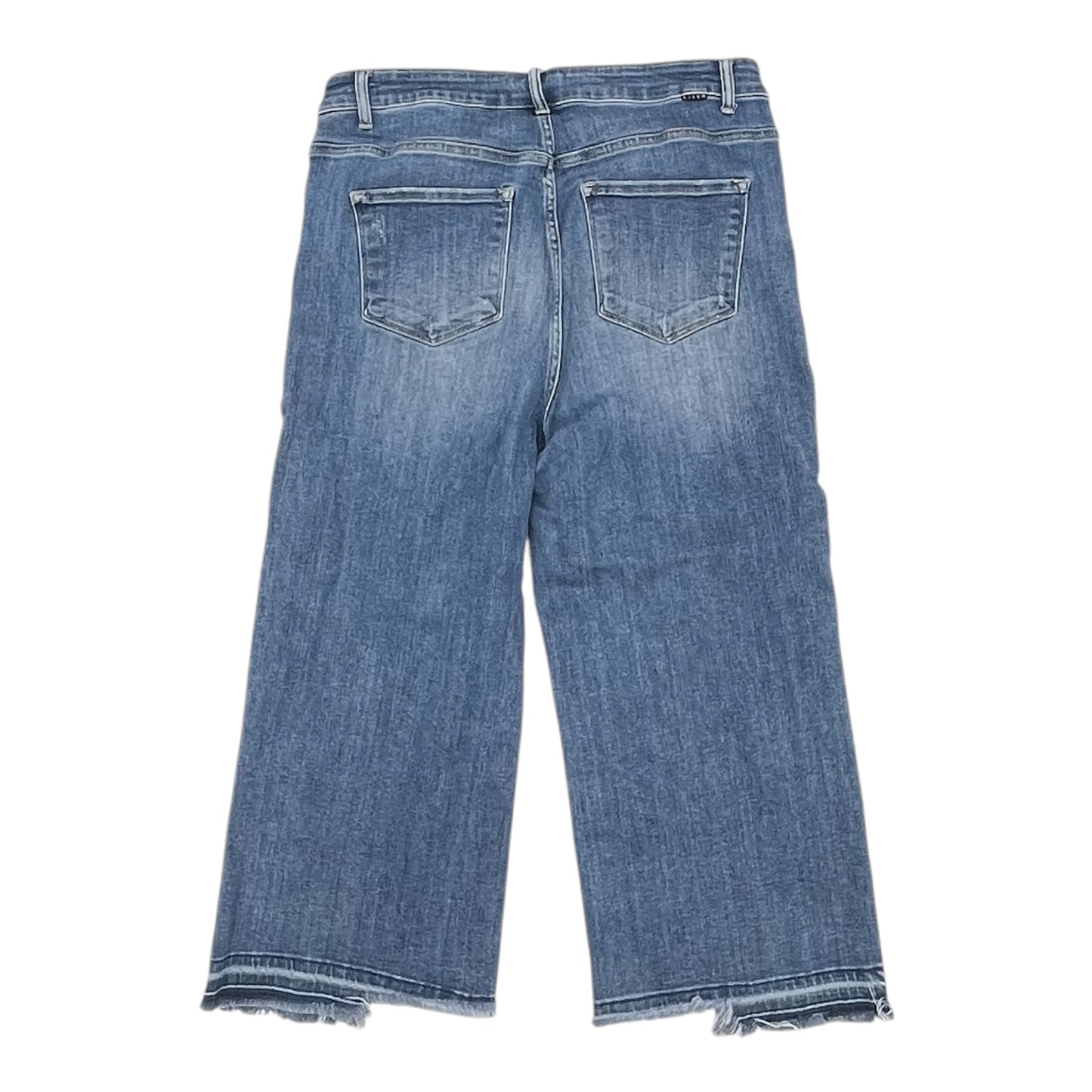 Jeans Wide Leg By Risen In Blue Denim, Size:1X
