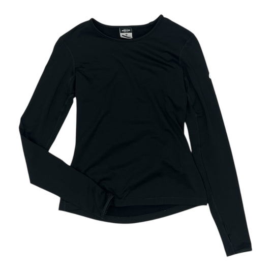 Athletic Top Ls Crewneck By Nike In Black, Size:S