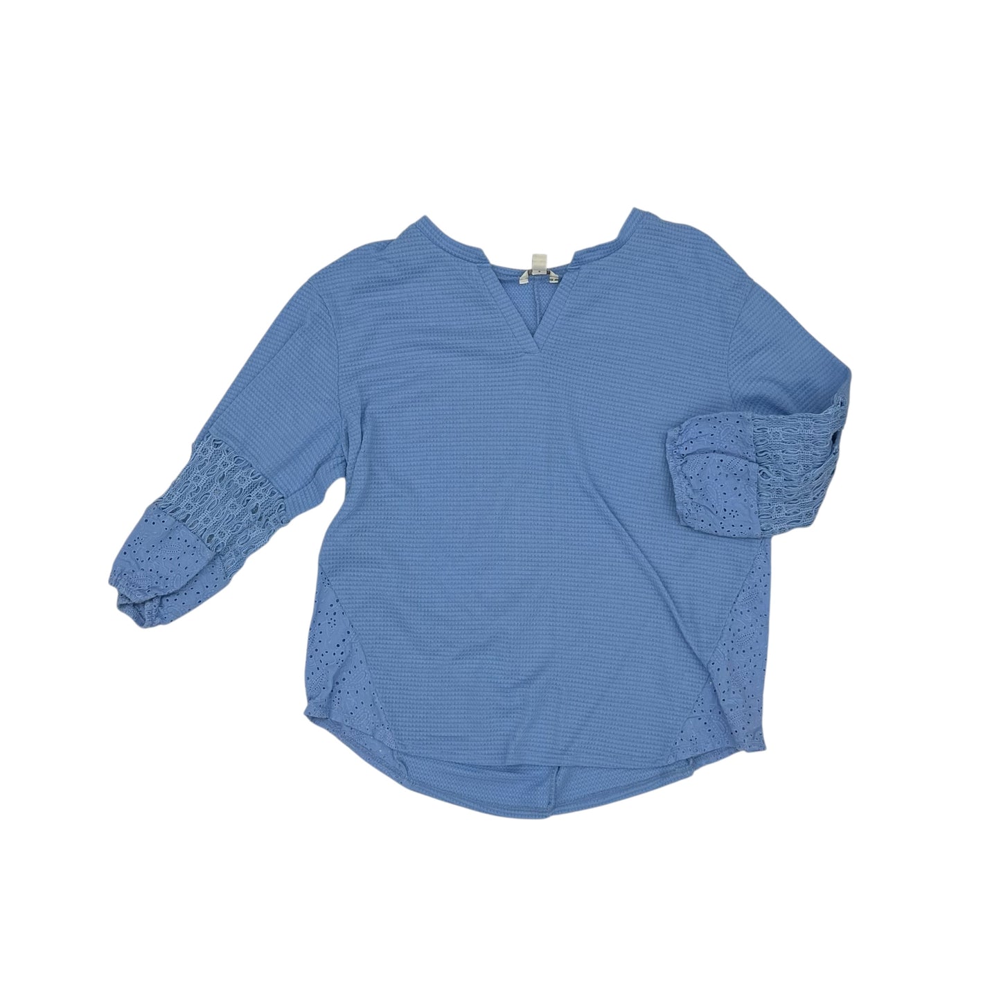 Top Ls By Cato In Blue, Size:1X