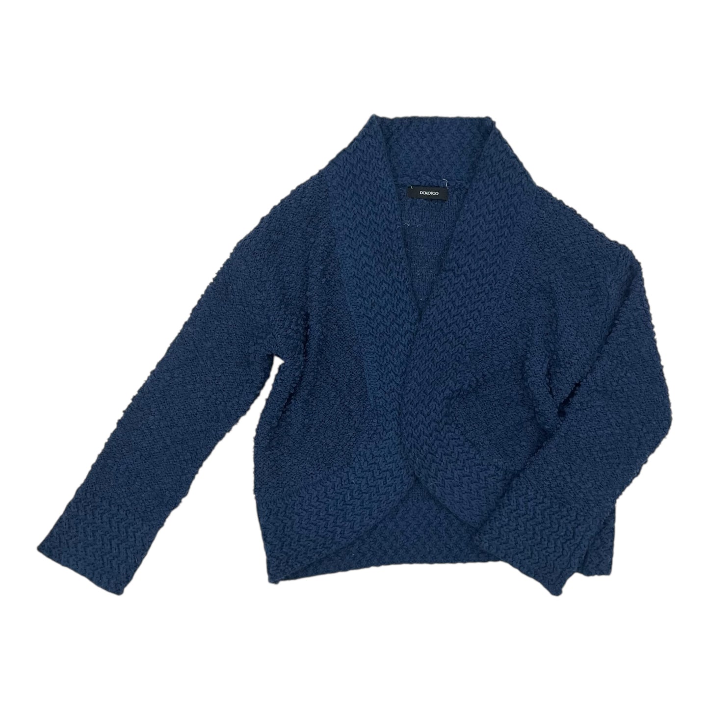 Sweater Cardigan By Dokotoo In Navy, Size:S