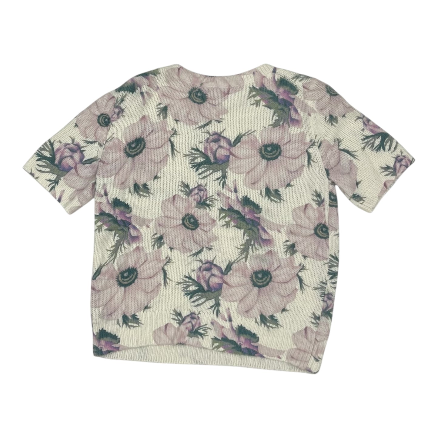 Sweater Ss By Philosophy In Floral Print, Size:M