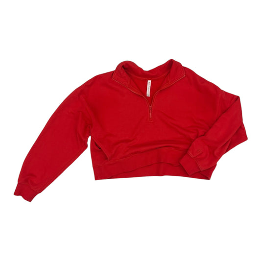 Athletic Sweatshirt Collar By Athleta In Red, Size:M
