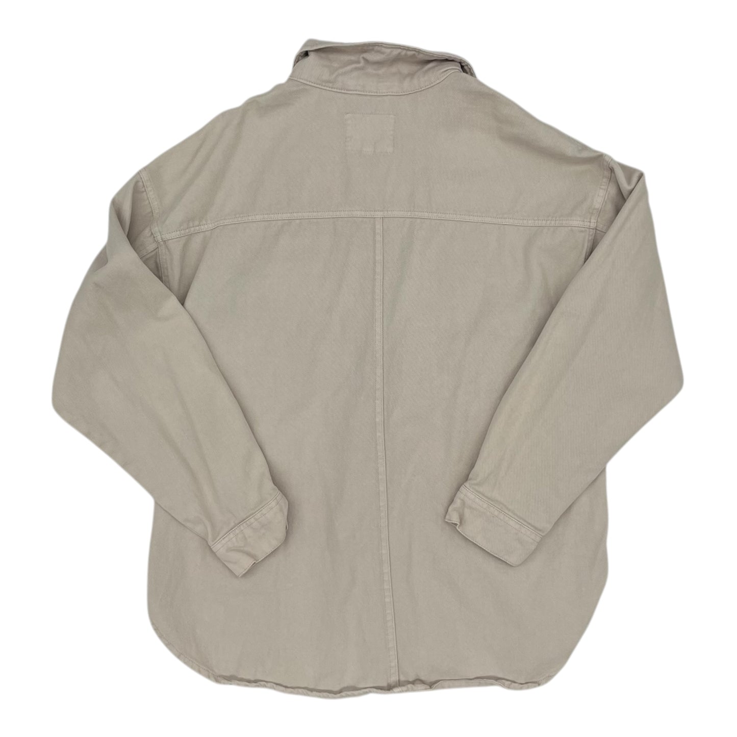 Jacket Shirt By Thread And Supply In Tan, Size:M