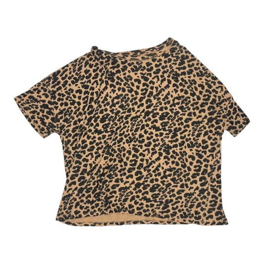 Top Ss By Aerie In Leopard Print, Size:Xxl