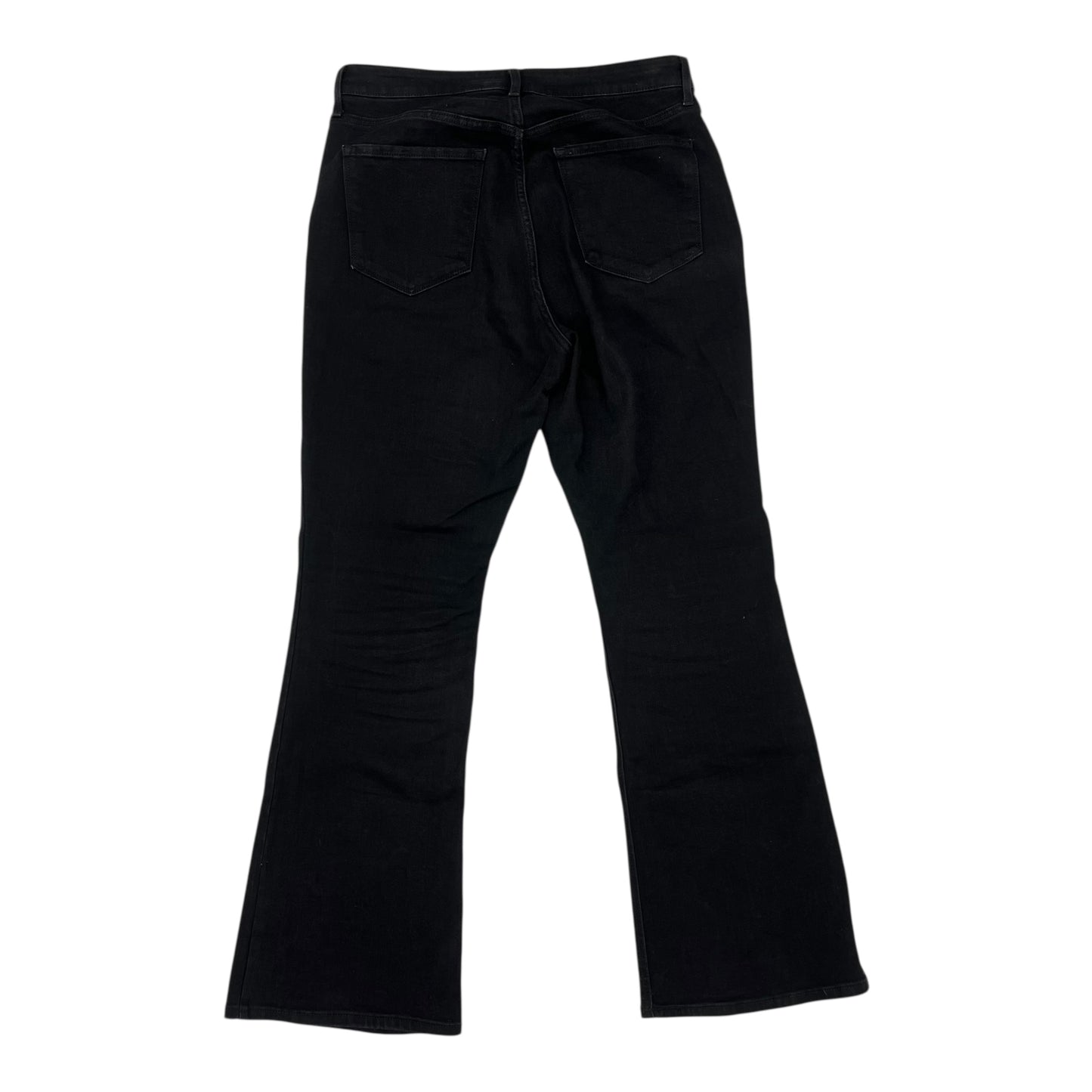 Jeans Flared By Old Navy In Black Denim, Size:12