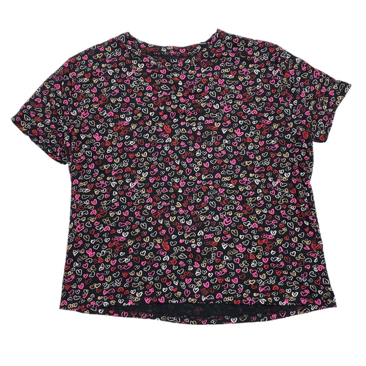 BLACK & PINK LOFT TOP SS, Size XL