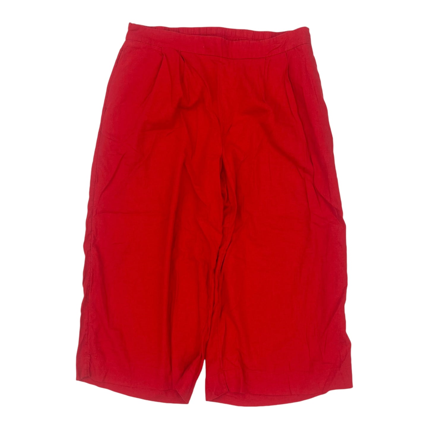 Pants Cropped By A New Day In Red, Size:Xxxl