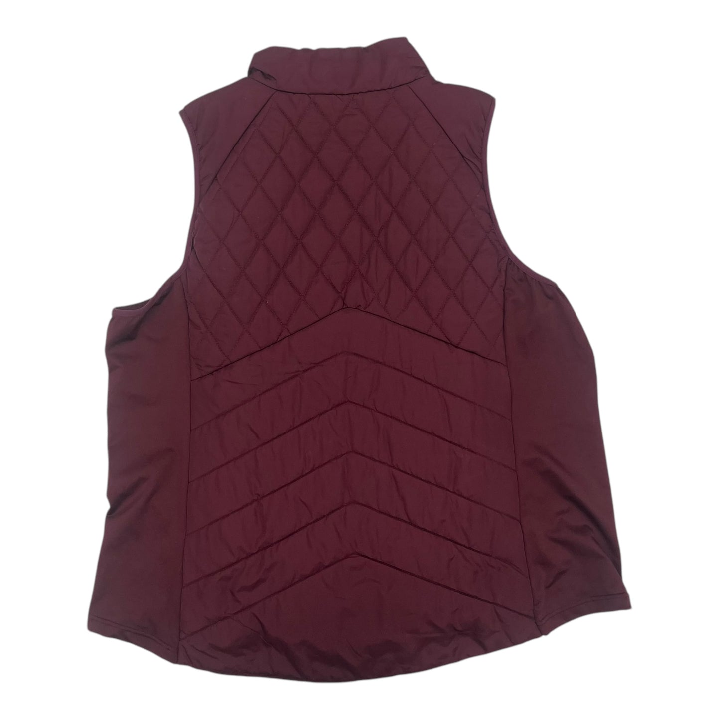 Vest Puffer & Quilted By Maurices In Maroon, Size:2X