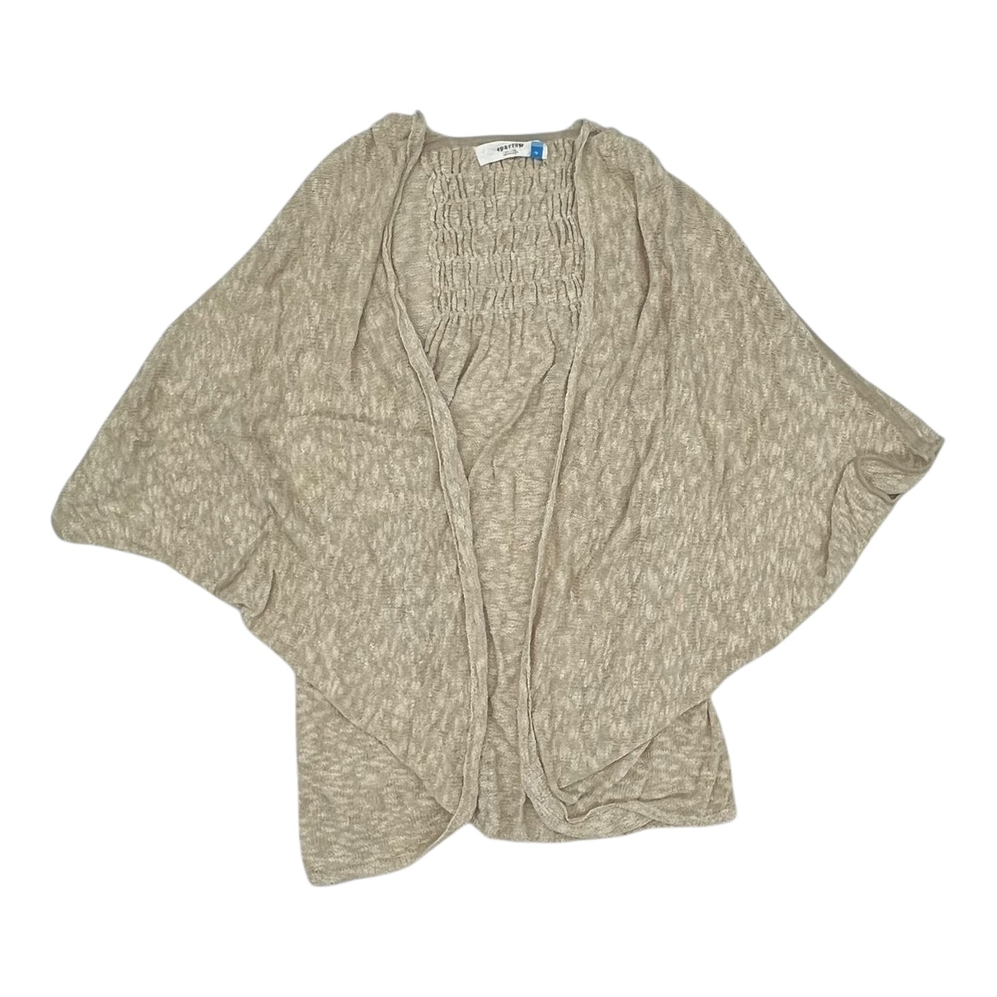 Cardigan By Clothes Mentor In Tan, Size:M