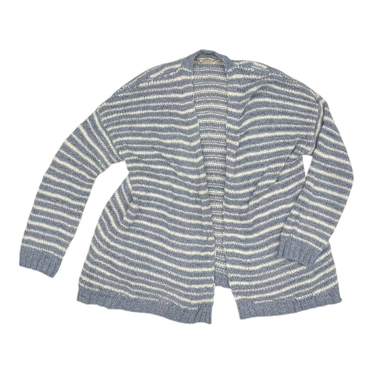 Cardigan By Soft Surroundings In Blue & White, Size:Lp