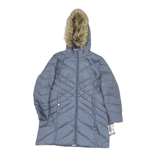 Coat Puffer & Quilted By Kenneth Cole Reaction In Blue, Size:2X