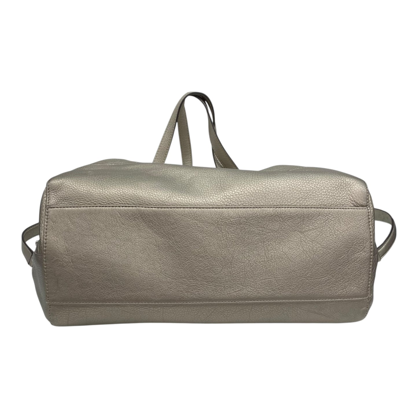 Handbag Designer By Coach In Silver, Size:Medium