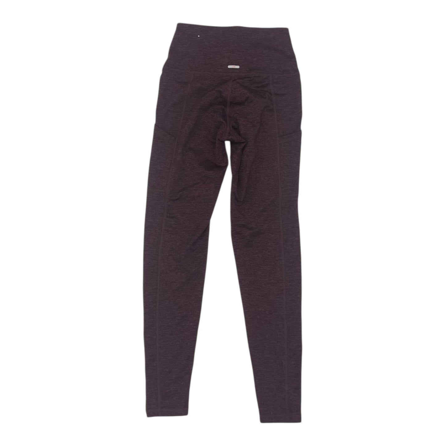 Athletic Leggings By Aerie In Maroon, Size:Xs