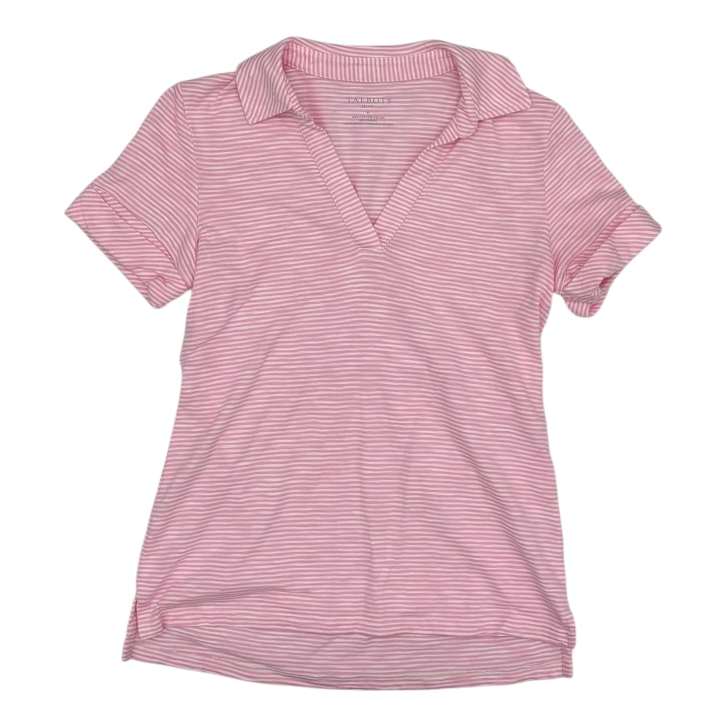 Top Ss By Talbots In Pink, Size:S