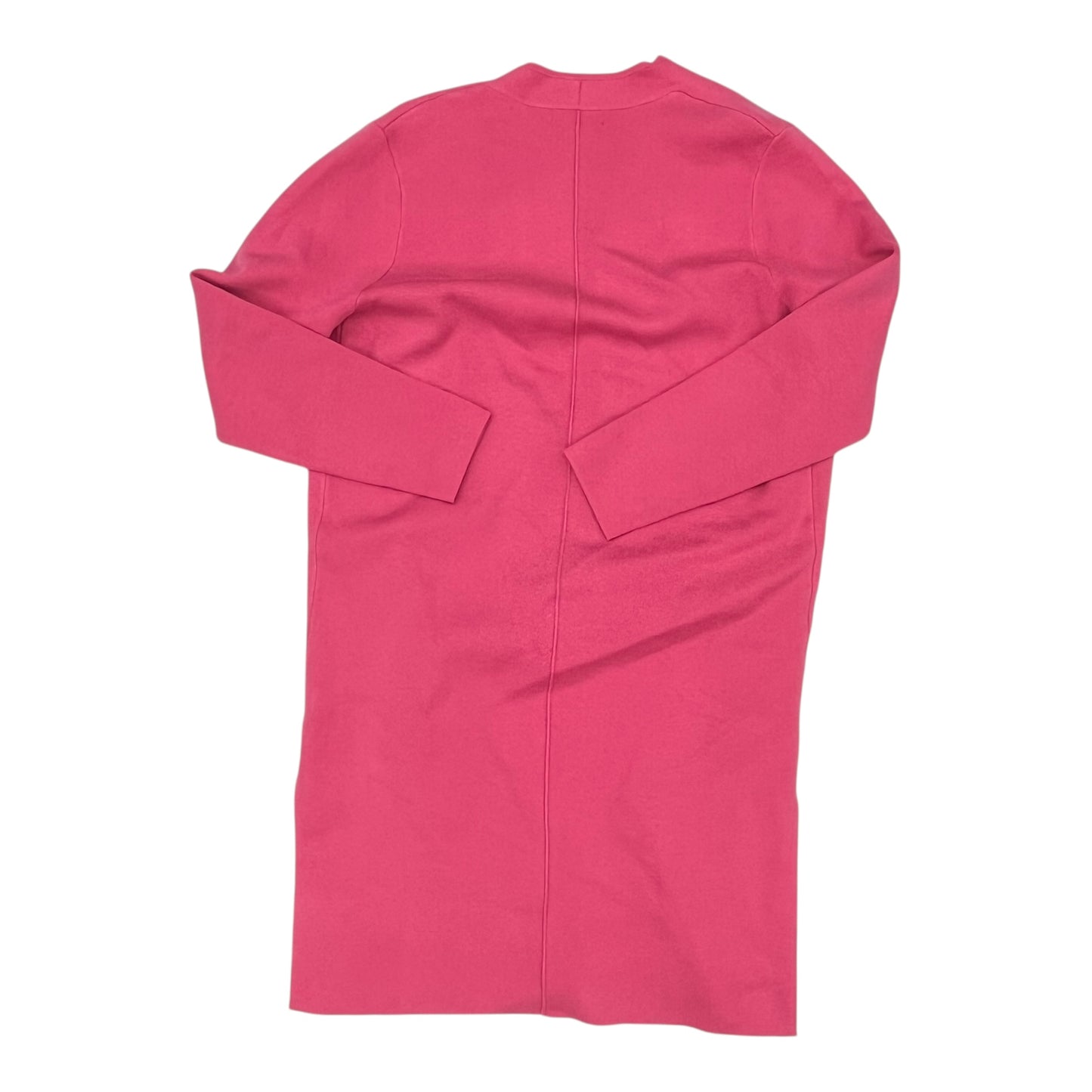 Sweater Cardigan By Clothes Mentor In Pink, Size:M