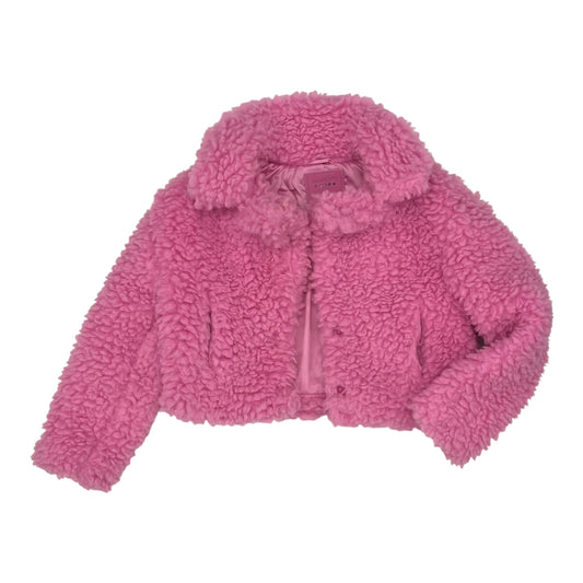 Jacket Faux Fur & Sherpa By Blanknyc In Pink, Size:S