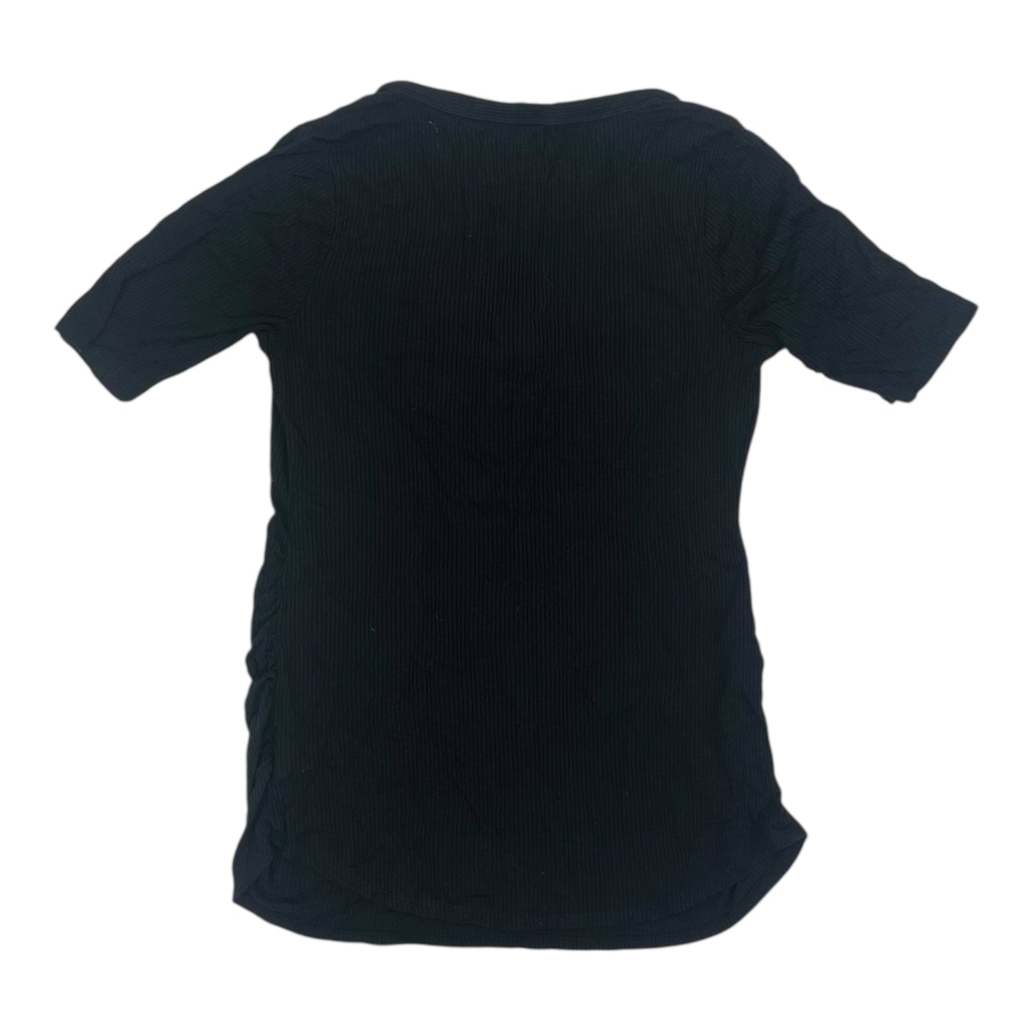 Mat Top Ss By Isabel Maternity In Black, Size:M