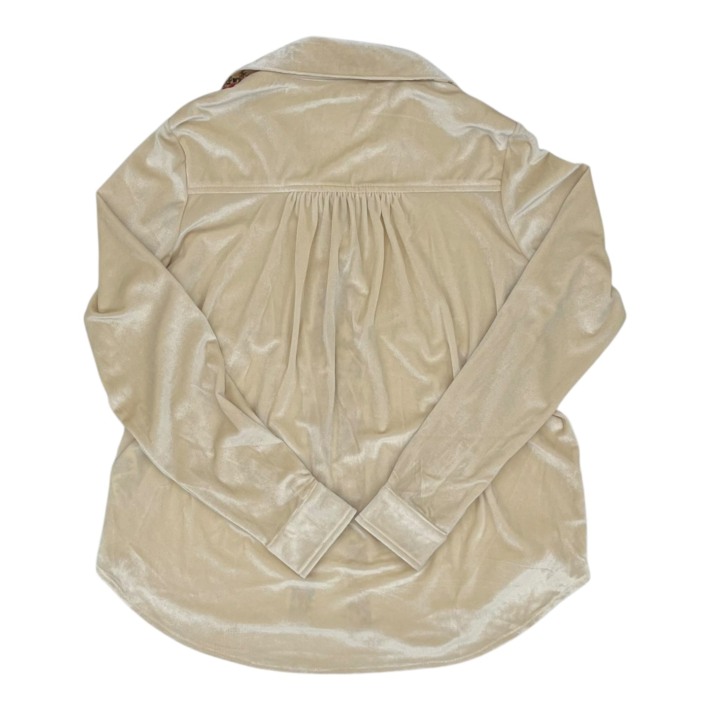 Top Ls By Thread And Supply In Cream, Size:S