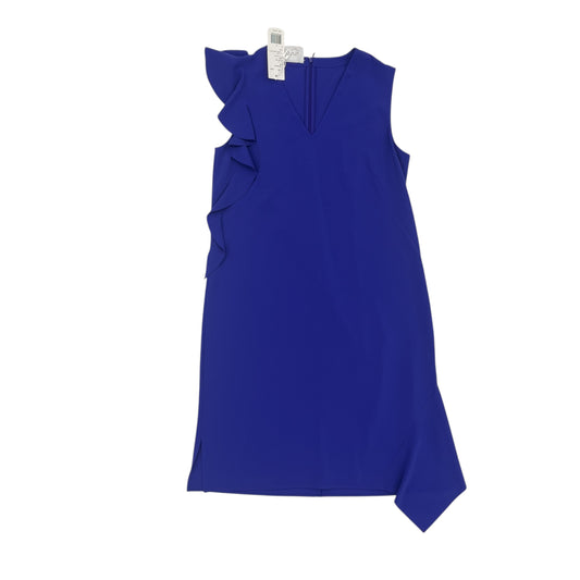 Dress Work By Akris In Blue, Size:6