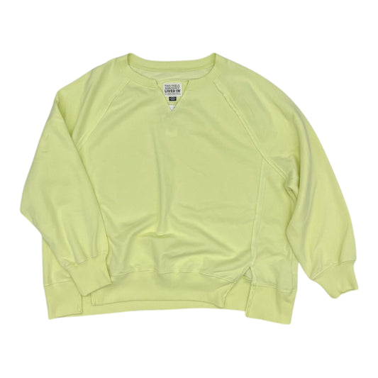 Sweatshirt Crewneck By Aerie In Yellow, Size:S